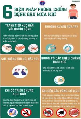 CÁC BIỆN PHÁP PHÒNG BỆNH ĐẬU MÙA KHỈ